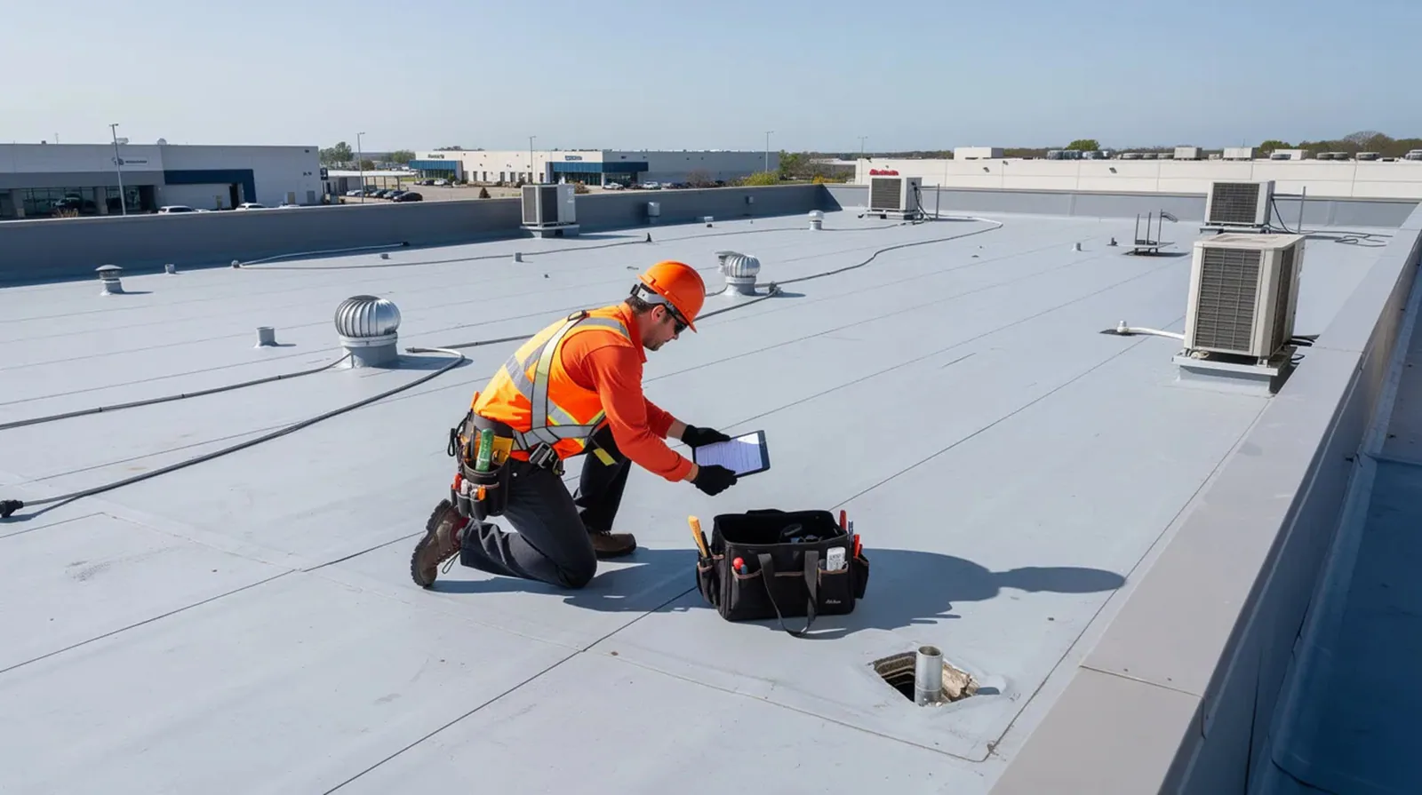Commercial Roof Inspection in Prescott Valley, AZ